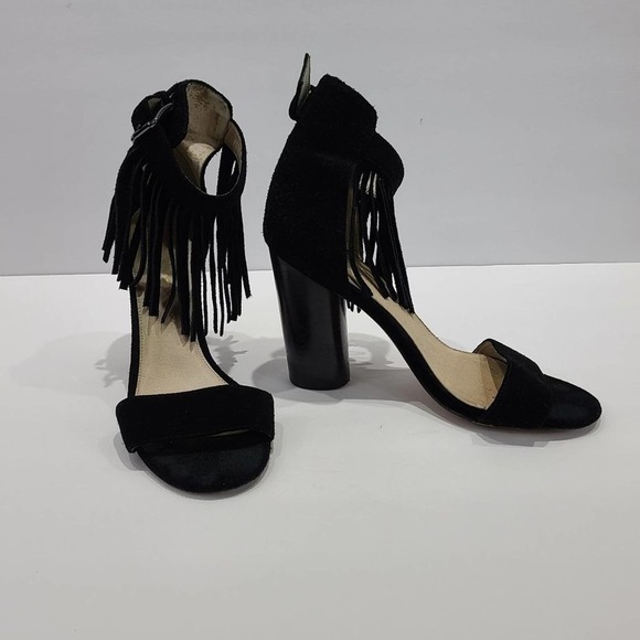 House of Harlow 1960 Mason fringed Heel sandal - Picture 2 of 16